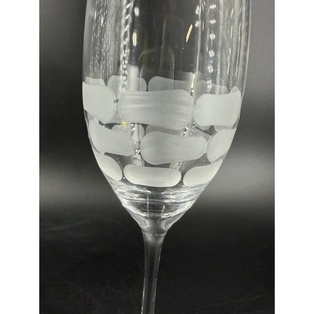 Michael Wainwright - Truro Champagne flutes Clear etched set of 2